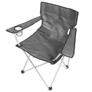 CAMPING ASHBY chaise grise gris
