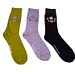 Set Socken "Edelweiss" 3 Paar farbig assortiert